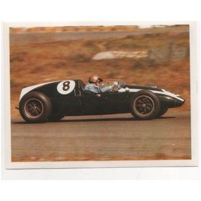 100 Great Cars of the World 1989 Euroflash Sticker #58 Cooper-Climax