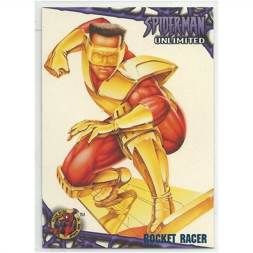 SPIDER-MAN 1997 , FLEER ULTRA ' PARALLEL BLUE FOIL card # 63 ' (1997)