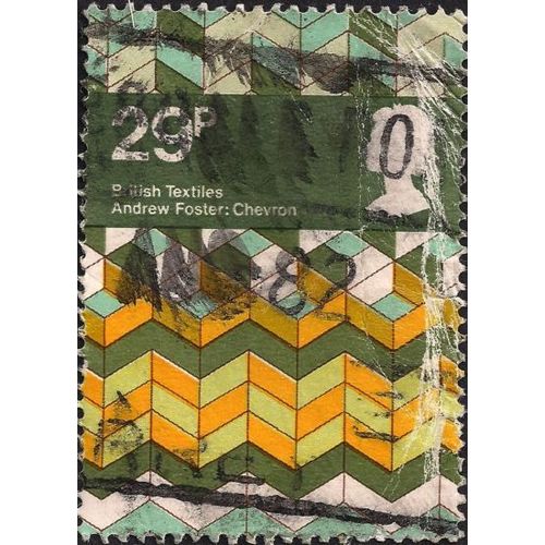GB, Chevron by Andrew Foster, green 1982, 29p, #2