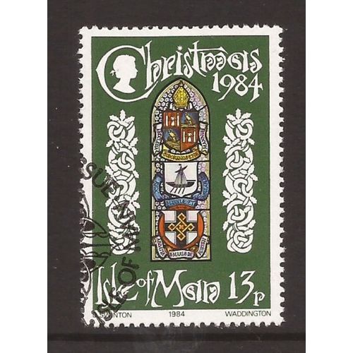 1984 Isle of Man, Christmas, Used Stamp, SG. 273 #1