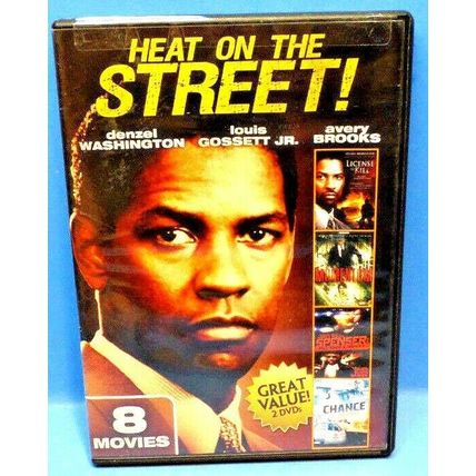 Heat on the Street: 8 Movies, Vol. 2 (DVD, 2013, 2-Disc Set) (L4)