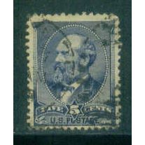 Used 216 5c James Garfield Barely Clears M01810
