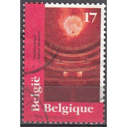 Belgique 1998 Michel 2821 O Cote (2008) 1.00 € Namur Théâtre Royal Cachet rond