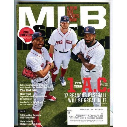 SPORTS ILLUSTRATED-MARCH 27-APRIL 3, 2017-BOSTON RED SOX-FAST SHIPPING