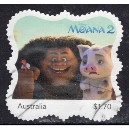 2025: DISNEY, MOANA 2, PART 2, $1.70 USED SELF-ADHESIVE MYSTAMP. 003