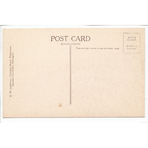 Goodrington Bathing Beach Paignton Postcard Devon R W Godfrey