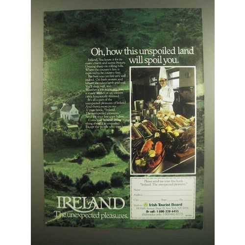1984 Irish Tourist Board Ad - This Unspoiled Land