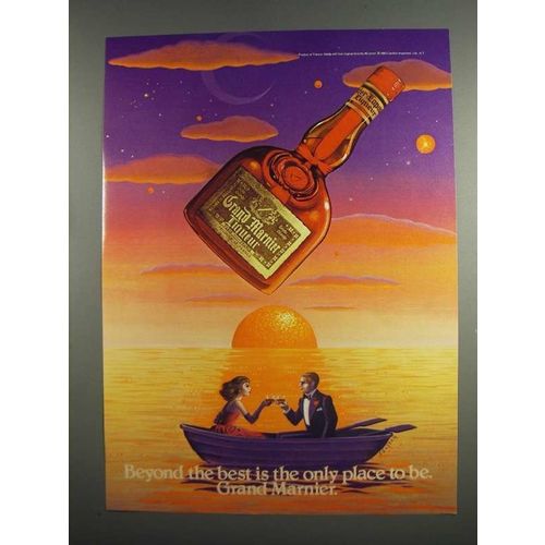 1984 Grand Marnier Liqueur Ad - Beyond the Best
