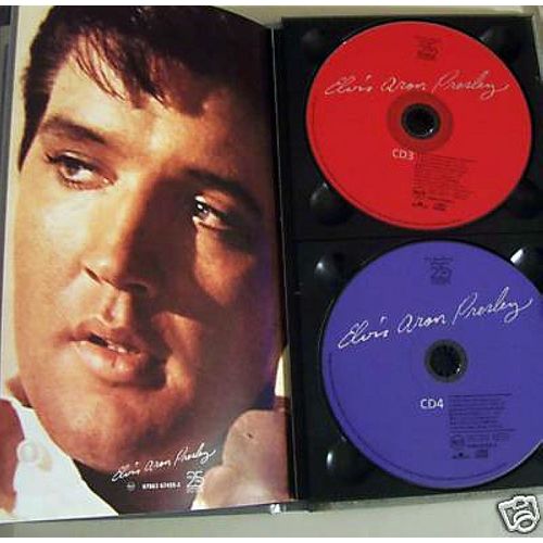 Elvis Aron Presley [25 Anniversary Silver Box] -1998 4 CDs - NEW SEALED Rare OOP