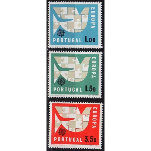 PORTUGAL [1963] MiNr 0948-50 ( **/mnh ) CEPT