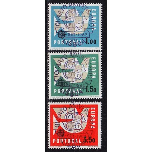 PORTUGAL [1963] MiNr 0948-50 ( O/used ) CEPT