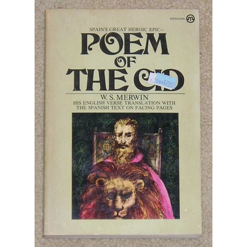 Poem of the Cid by W. S. Merwin - Spanish & English text - soft cover