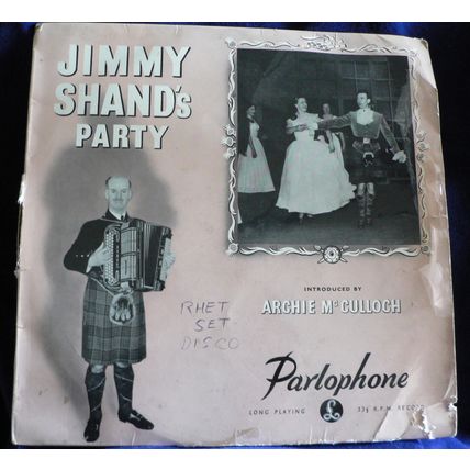 Jimmy Shand's Party - 33 1⁄3 rpm 10" Parlophone LP