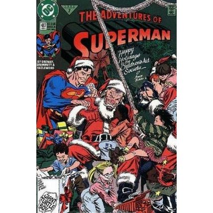 Adventures of Superman (Vol 1) # 487 NM MODERN AGE COMICS