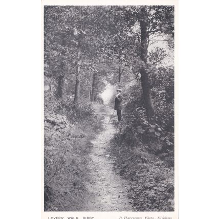 Standard size printed Lovers Walk Ribby Lancashire