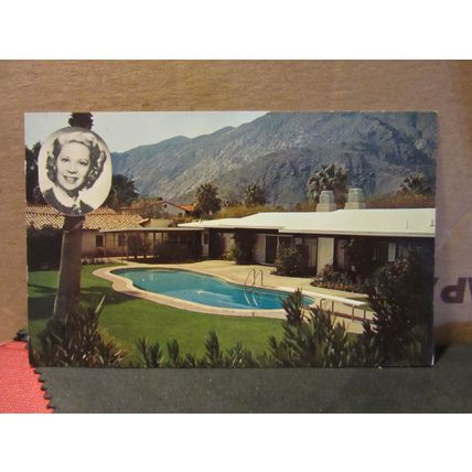 DIANA SHORE'S HOUSE, PALM SPRINGS, CALIFORNIA, USA unused vintage postcard =