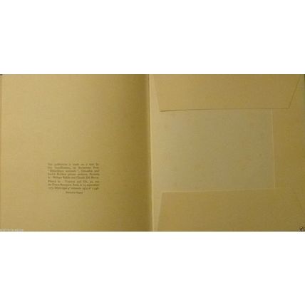 RARE REVILLON 1723-1973 PRIVATE PRESS ILLUSTRATED BOOKLET