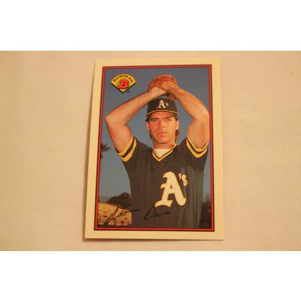 Storm Davis 1989 Bowman TIFFANY NO. 192