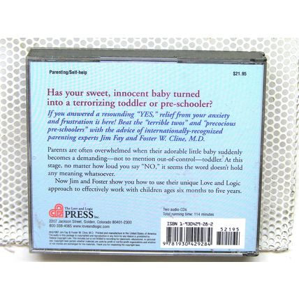 Toddlers and Pre-Schoolers Audio Cassette