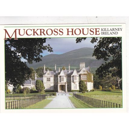 Muckross House Killarney Ireland Postcard posted 1968 VGC