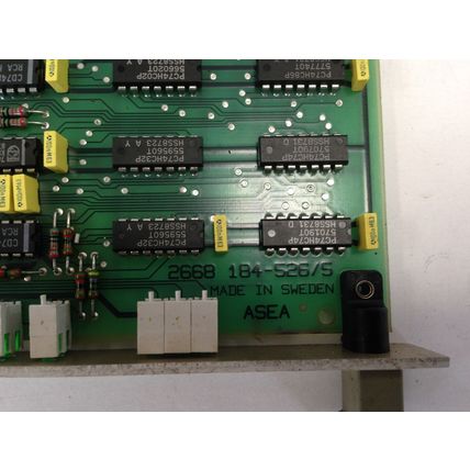 ASEA ABB 2668 184-526/5 PLC/ ROBOTIC SAFETY CIRCUIT BOARD DSQC 210,DC,DH