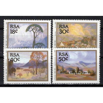South Africa 774-777 MNH Trees Paintings Jacob Hendrik Pierneef ZAYIX 0424S0193M