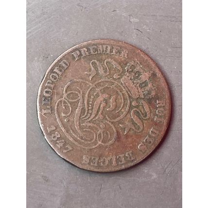 Umlaufmünze Belgien 2 Centimes 1847