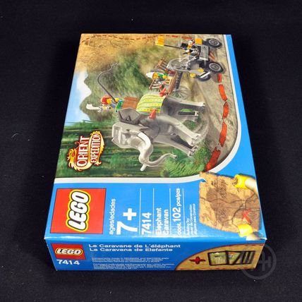 LEGO - Sealed Set – Adventurers – 7414 – Elephant Caravan