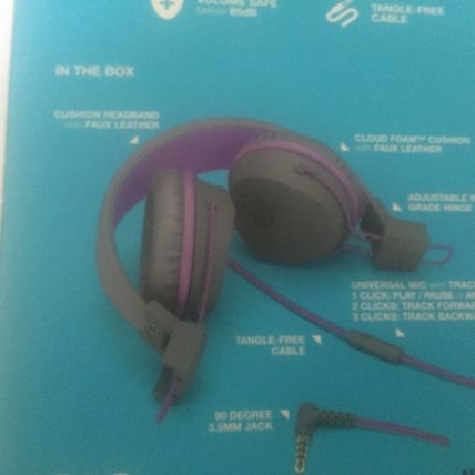 NEW MJLab JBuddies Studio On-Ear Kids Wired Headphones