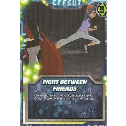 Bandai - Ben 10 Series 2 Cards, E2-014 U (Effect: Fight Between Friends)