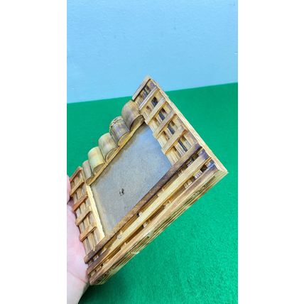 Rustic Wooden Picture Frame, Handmade Gift, 100% Natural Eco Farmhouse, Rare Mir