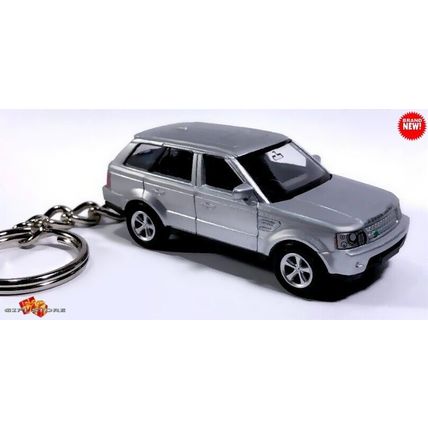 RARE KEYCHAIN SILVER RANGE ROVER SPORT NEW CUSTOM Ltd GREAT GIFT NOVELTY