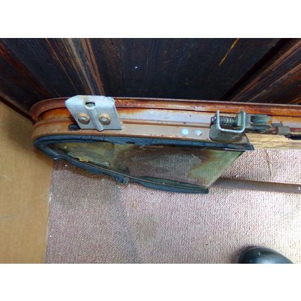 1937 Plymouth 2D Two Door RH Front Door Garnish Molding