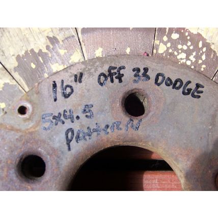 1933 Dodge 16" Wheels Set of 4