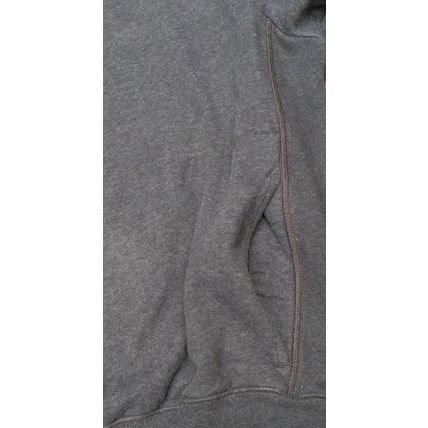 Nautica Men's Pullover Sweat Shirt Charcoal XL Cotton Blend Front Pocket Winter