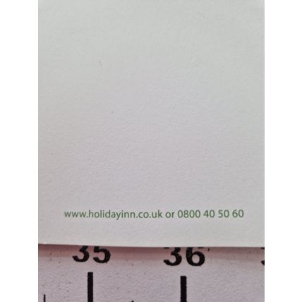 Holiday inn Hotels Pad with Freephone number