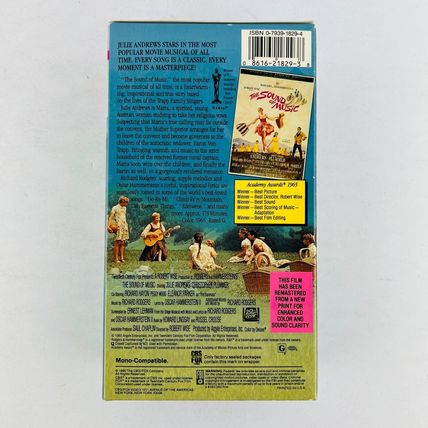 The Sound of Music Silver Anniversary Edition VHS Video Tape