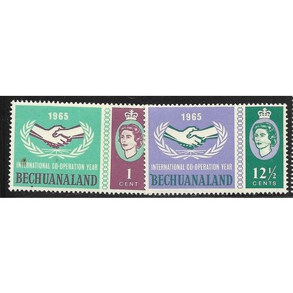 BECHUANALAND 1965 SG 192/193 - MH (*)