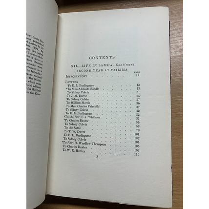 RARE* 1923 THE LETTERS OF ROBERT LOUIS STEVENSON VOL 23 ANTIQUE BOOK (P6)