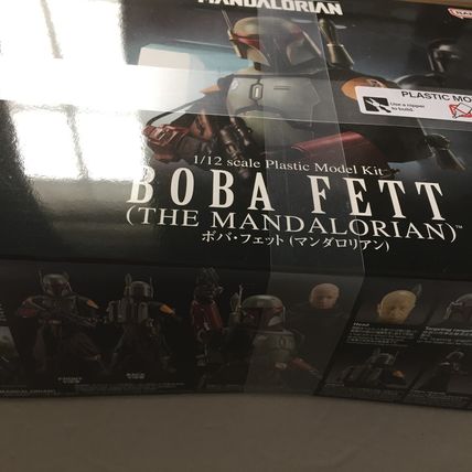 NEW 2022 Bandai Star Wars Boba Fett 1:12 Plastic Model Kit Figure
