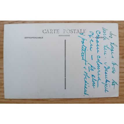 POSTCARD: FRANCE - LES PYRENEES, LA RENTREE DES JAMBESDE MAIS: c1926