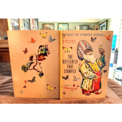 Children's Book Just So Stories Series The Butterfly That Stamped 1947