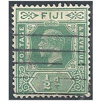 Fiji 1923 SG229 1/2d Green Good Used