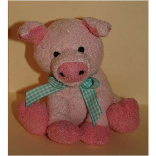 2005 Princess Soft Toys Pink Pig Plush