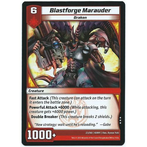 Kaijudo - Invasion Earth - #23/80 - Blastforge Marauder
