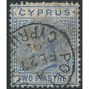 Cyprus 1883 SG19 2pi Blue Fine Used .. ..