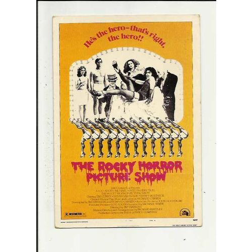 THE ROCKY HORROR PICTURE SHOW Poster Art Postcard by Humour a la Carte (AC 124)