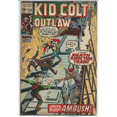KID COLT OUTLAW # 150