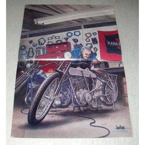 1978 2-page David Mann Illustration