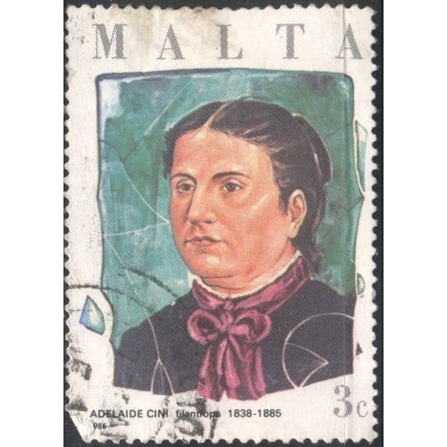 Malta 1986 - SG786 - 3c multi - Adelaide Cini - used